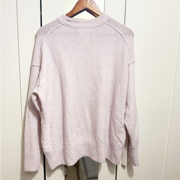 Aerie Oversized Mock Neck Sweater Women’s XS Soft Cozy Knit Pullover - Picture 4 of 13